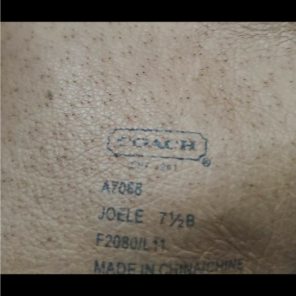 Coach 'Joele' Knee High Leather Riding Boots - Picture 8 of 8